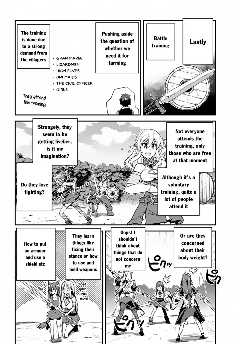 Isekai Nonbiri Nouka Ch. 67 A Normal Afternoon Evening in the Village Chief's Life