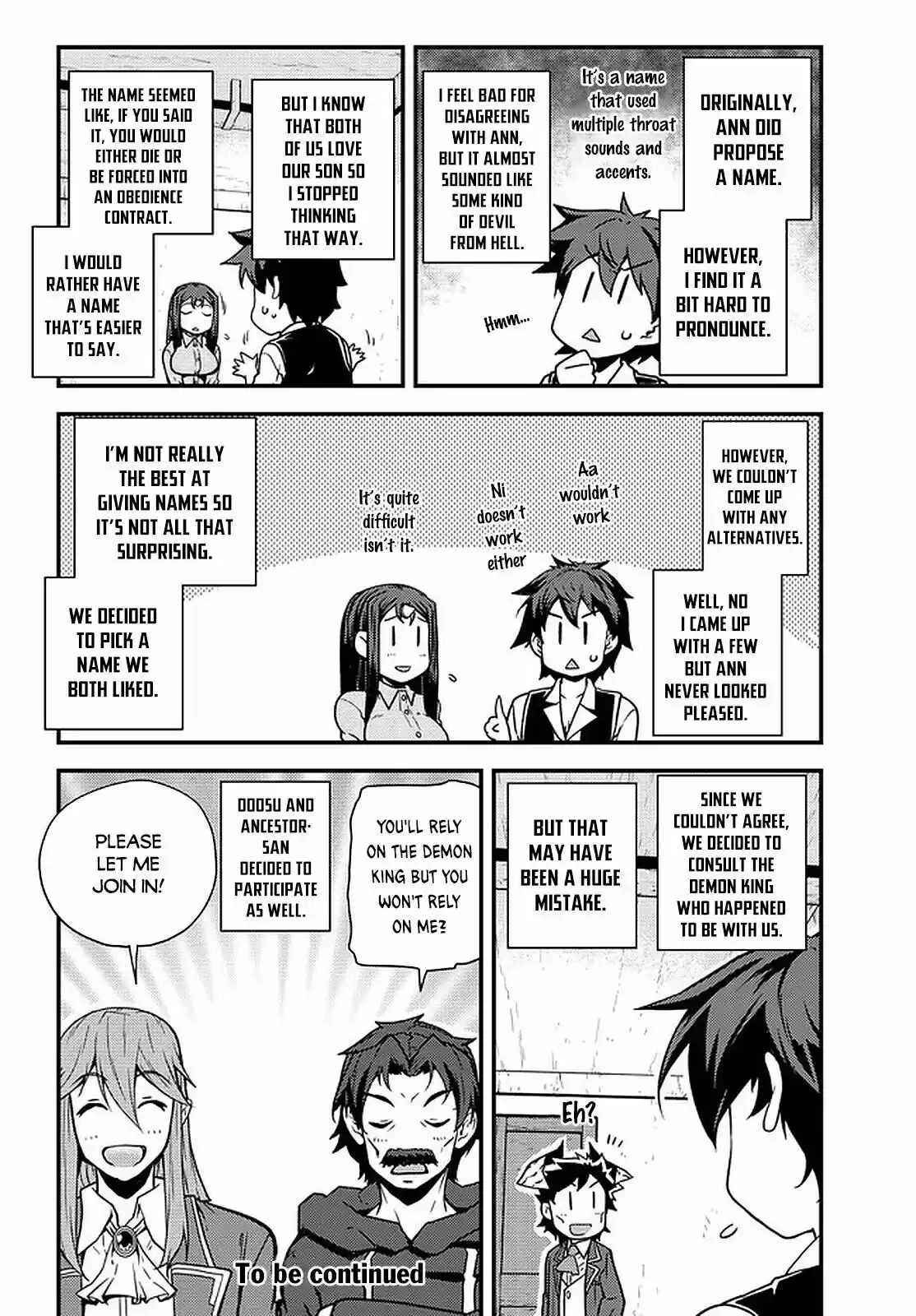 Isekai Nonbiri Nouka Chapter 147 : Naming And The Future
