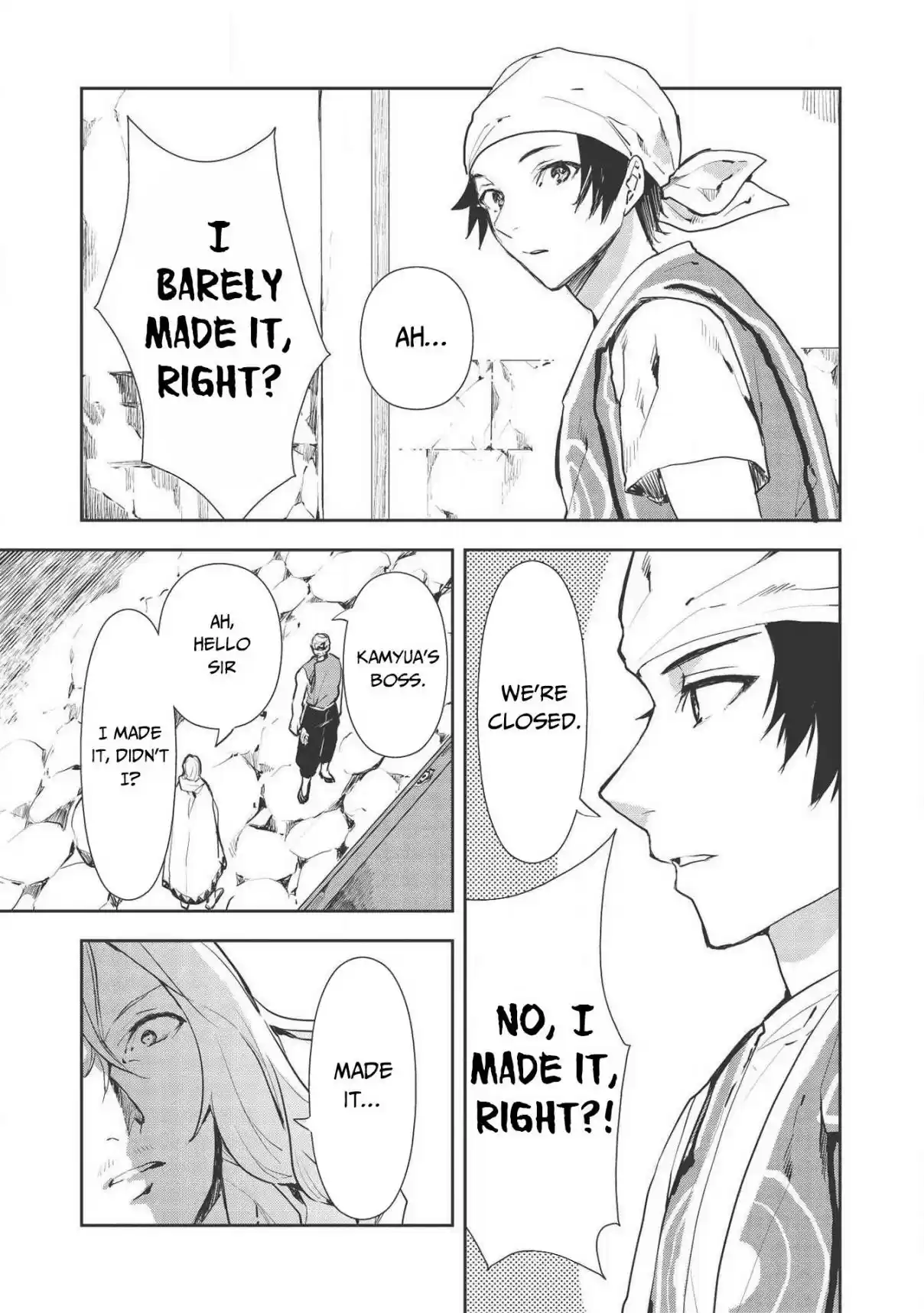 Isekai Ryouridou Ch. 27 Our First Customer