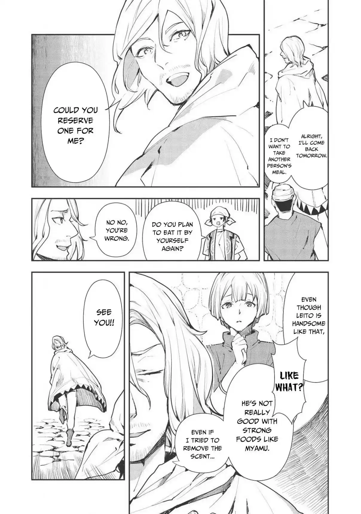 Isekai Ryouridou Ch. 27 Our First Customer