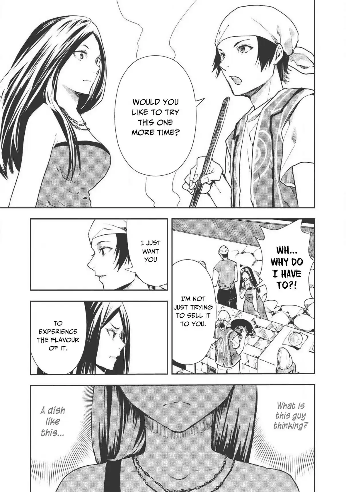 Isekai Ryouridou Ch. 27 Our First Customer