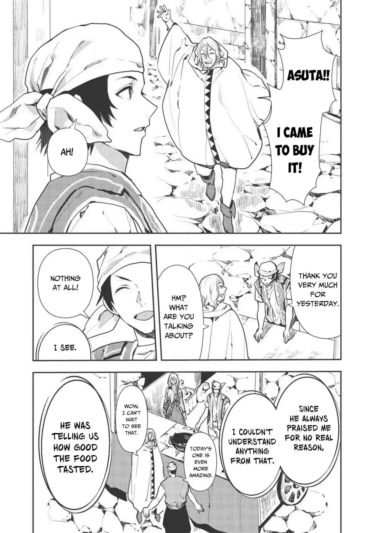 Isekai Ryouridou Ch. 27 Our First Customer