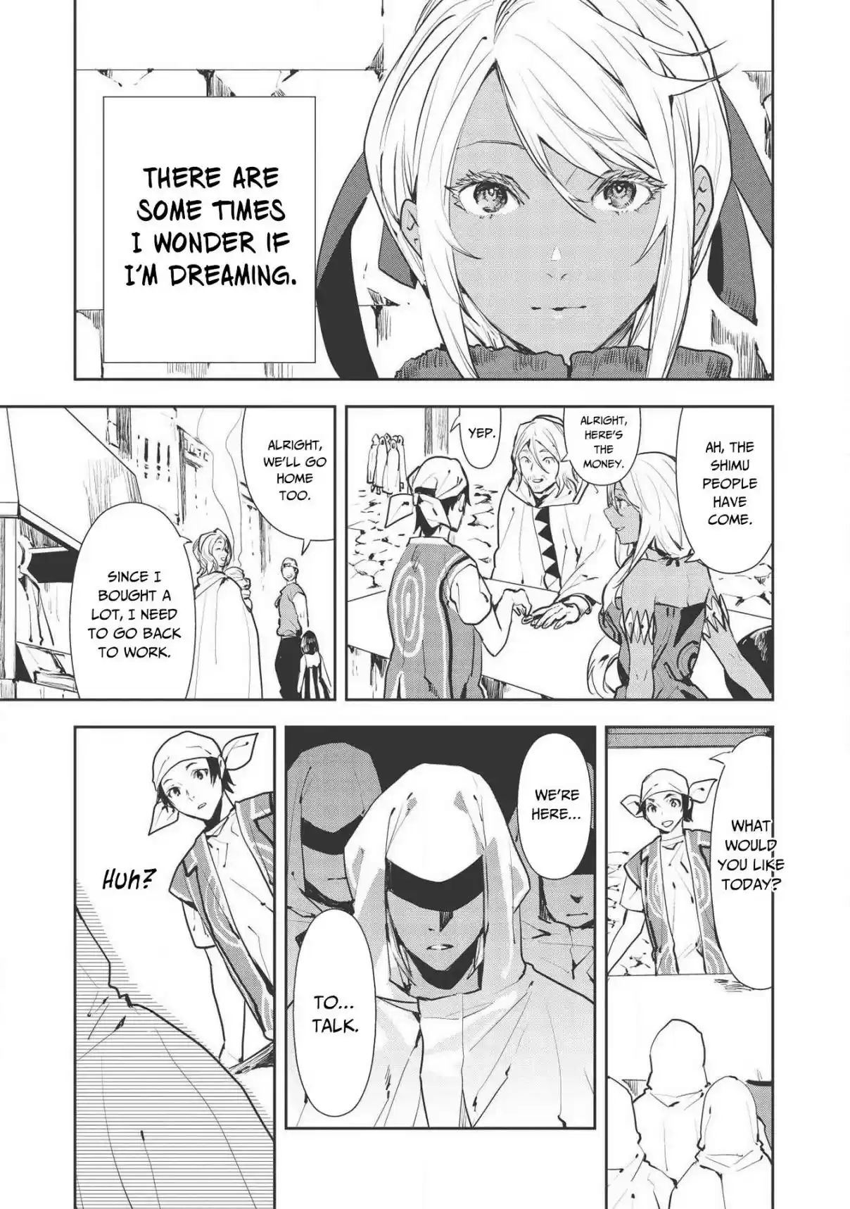 Isekai Ryouridou Ch. 27 Our First Customer