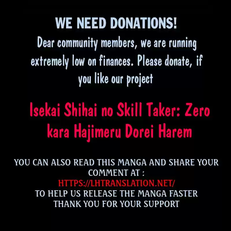 Isekai Shihai no Skill Taker: Zero kara Hajimeru Dorei Harem 46