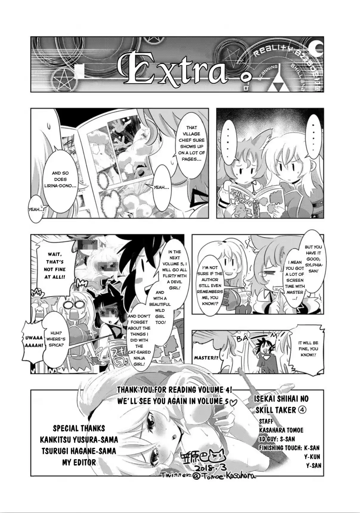 Isekai Shihai no Skill Taker: Zero kara Hajimeru Dorei Harem Vol. 4 Ch. 32