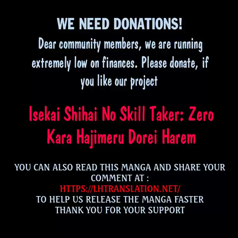 Isekai Shihai no Skill Taker: Zero kara Hajimeru Dorei Harem Vol. 5 Ch. 38