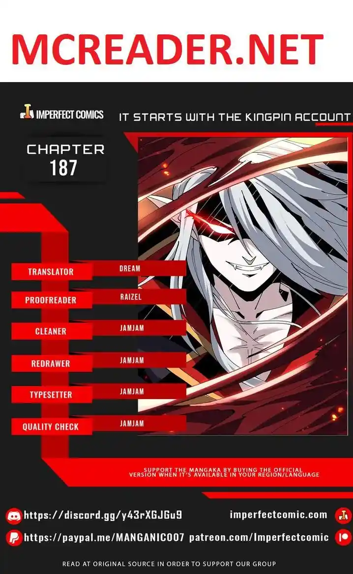 It Starts With a Kingpin Account Ch.187