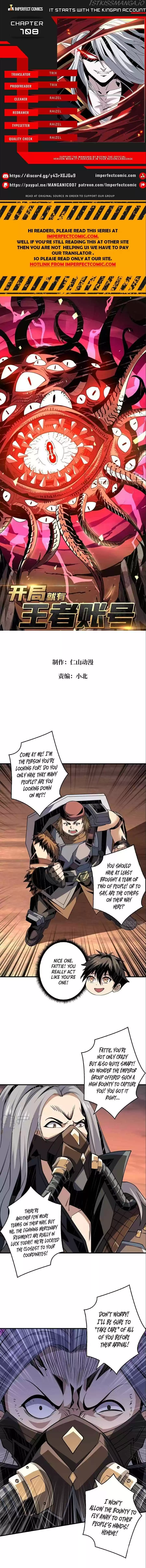 It Starts With A Kingpin Account Chapter 108
