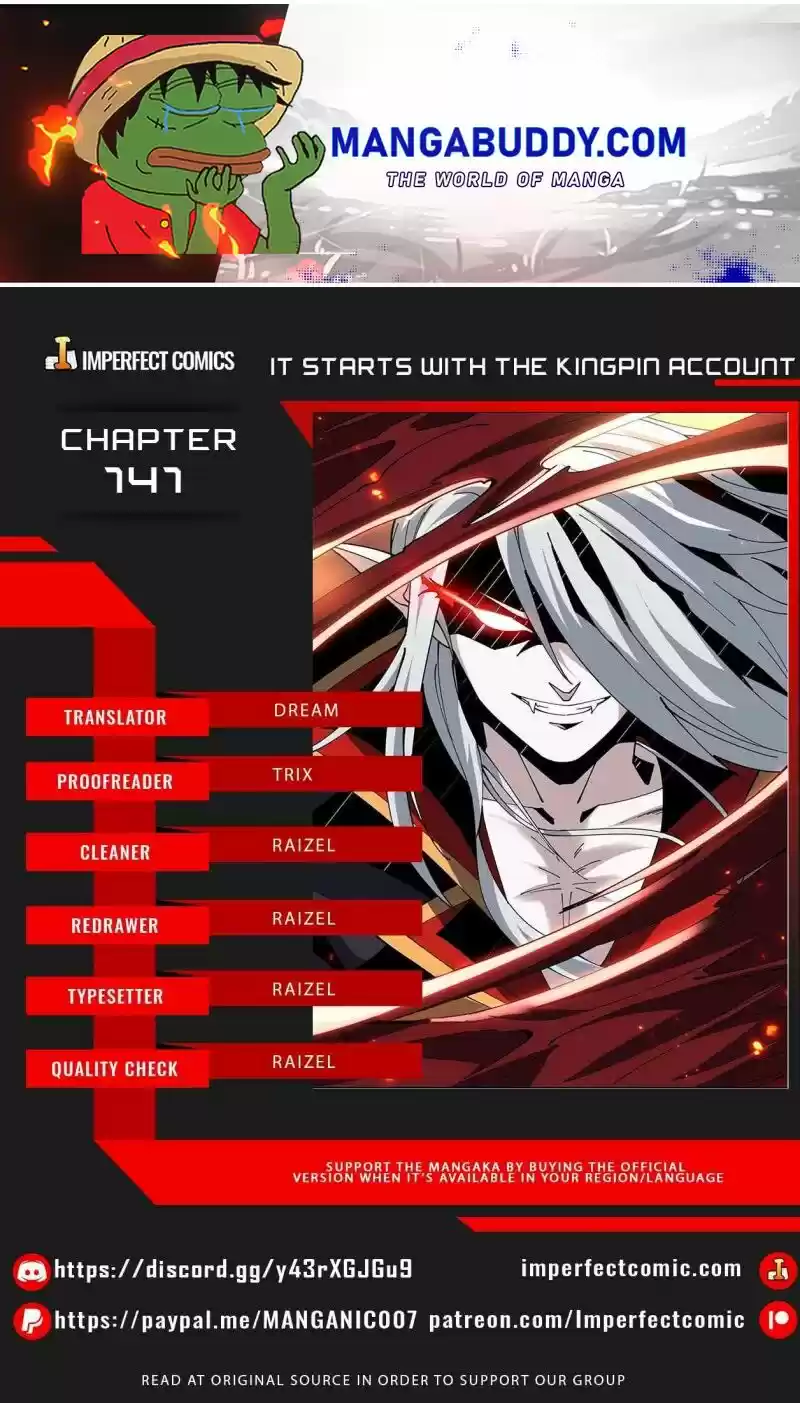 It Starts With A Kingpin Account Chapter 141