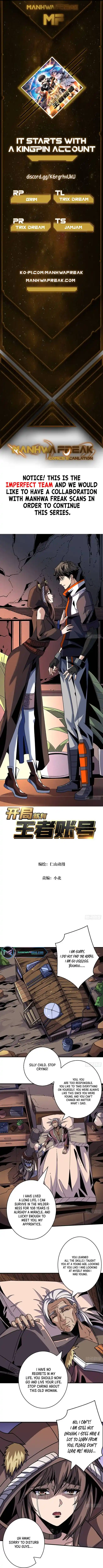 It Starts With a Kingpin Account Chapter 214