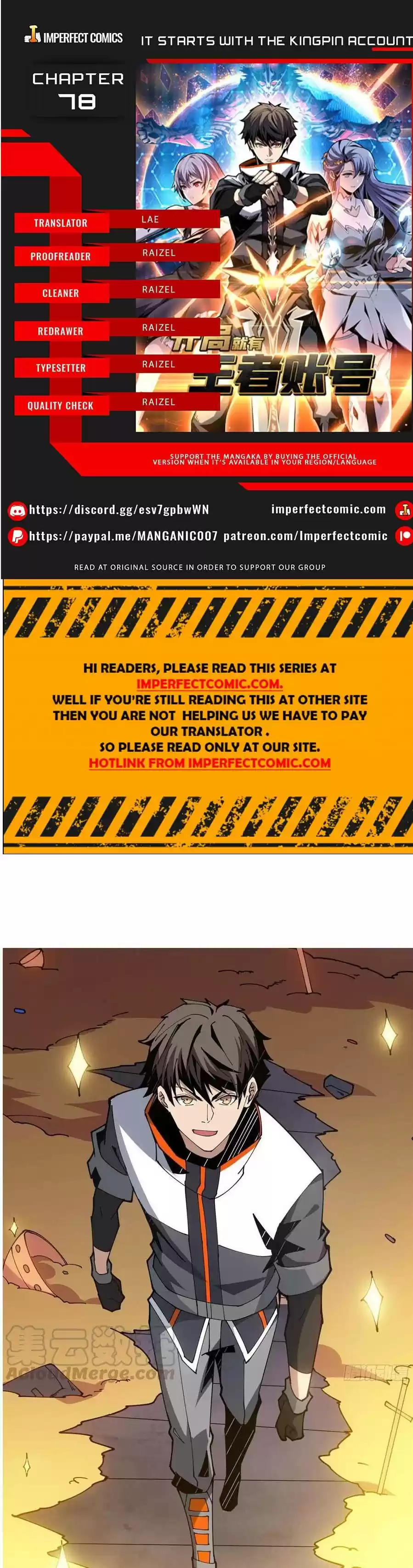 It Starts With A Kingpin Account Chapter 78