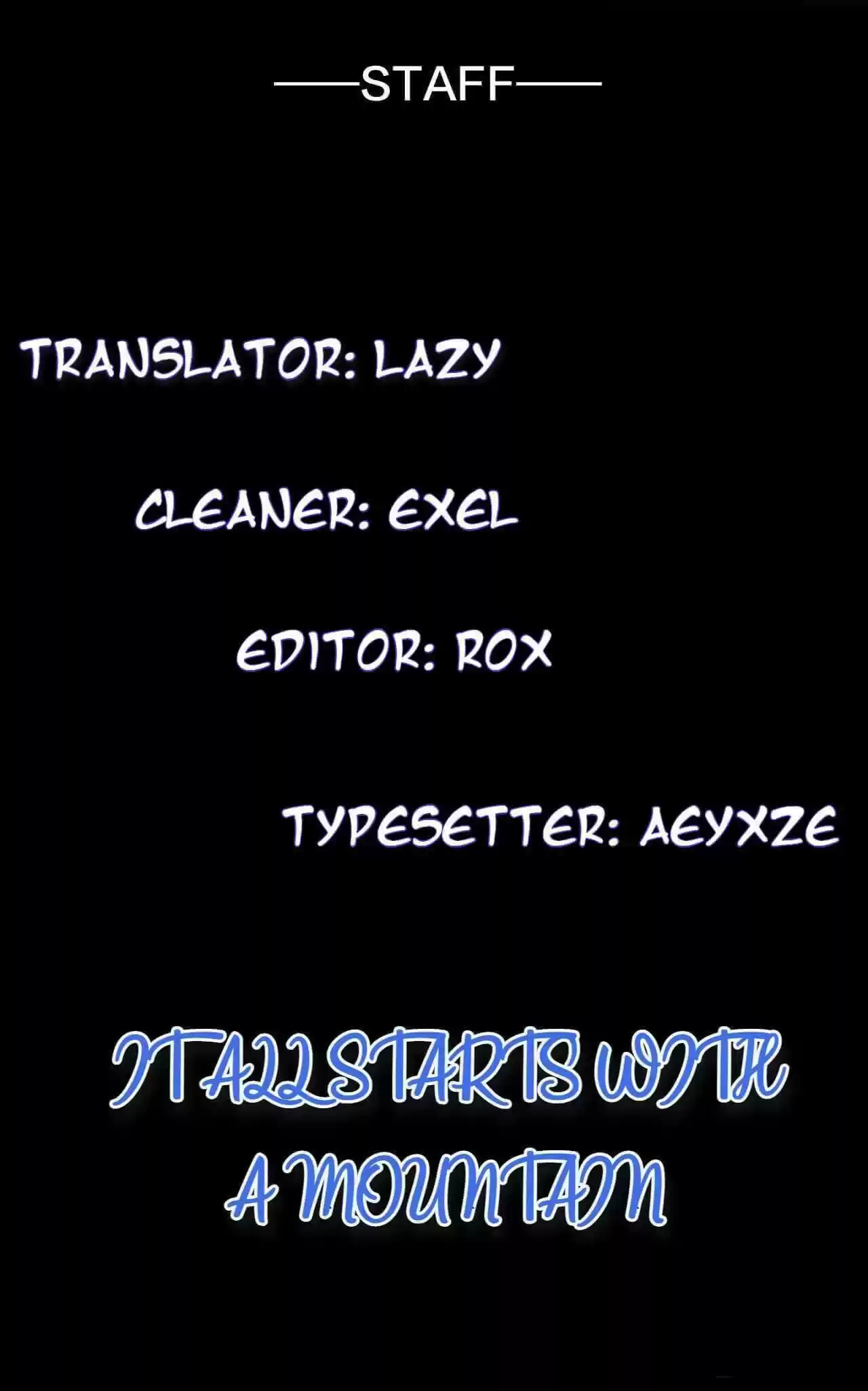 It Starts With A Mountain Chapter 23