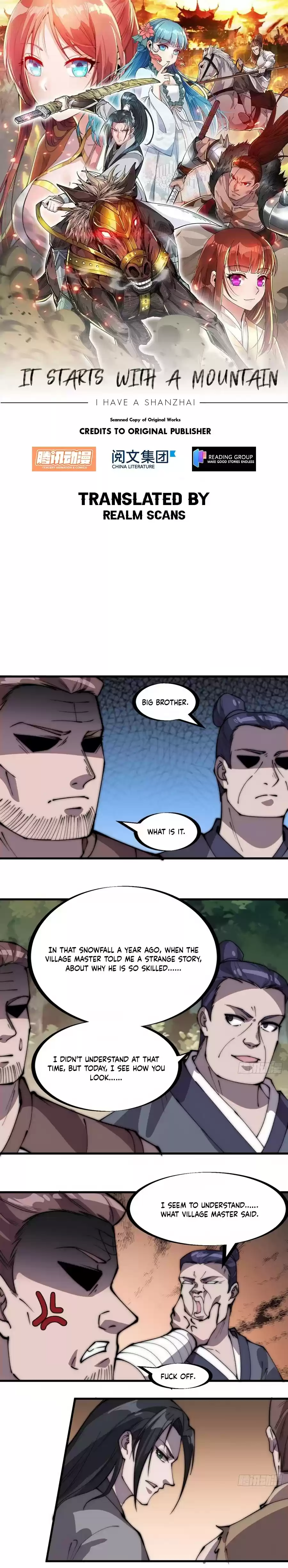 It Starts With A Mountain Chapter 237