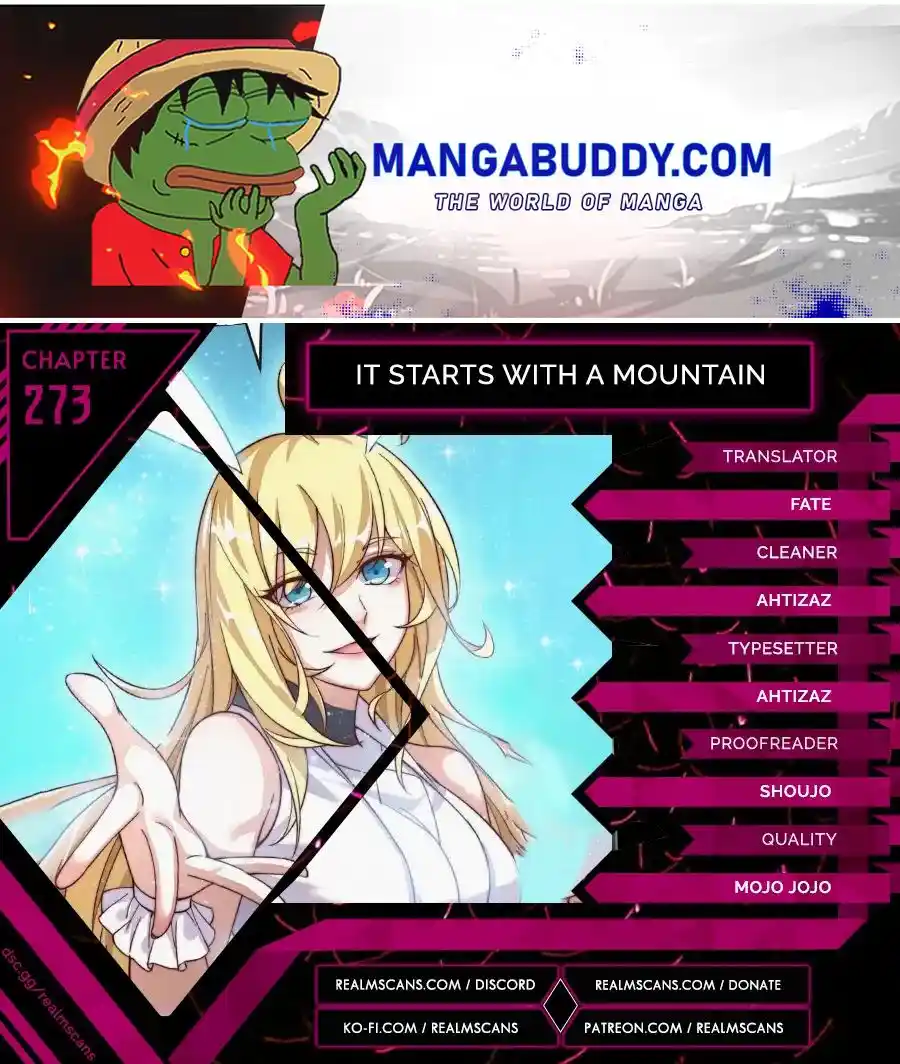 It Starts With A Mountain Chapter 273