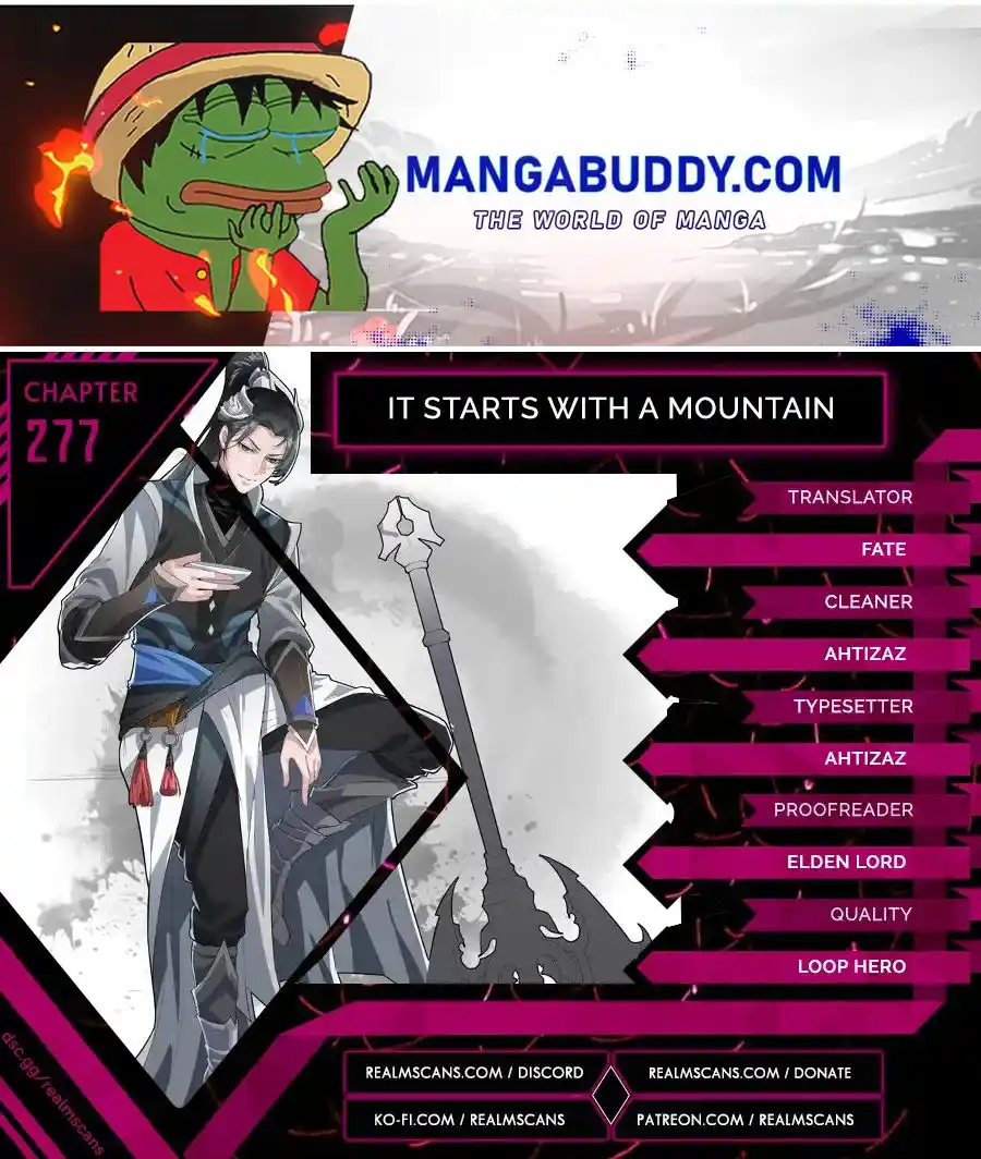 It Starts With A Mountain Chapter 277