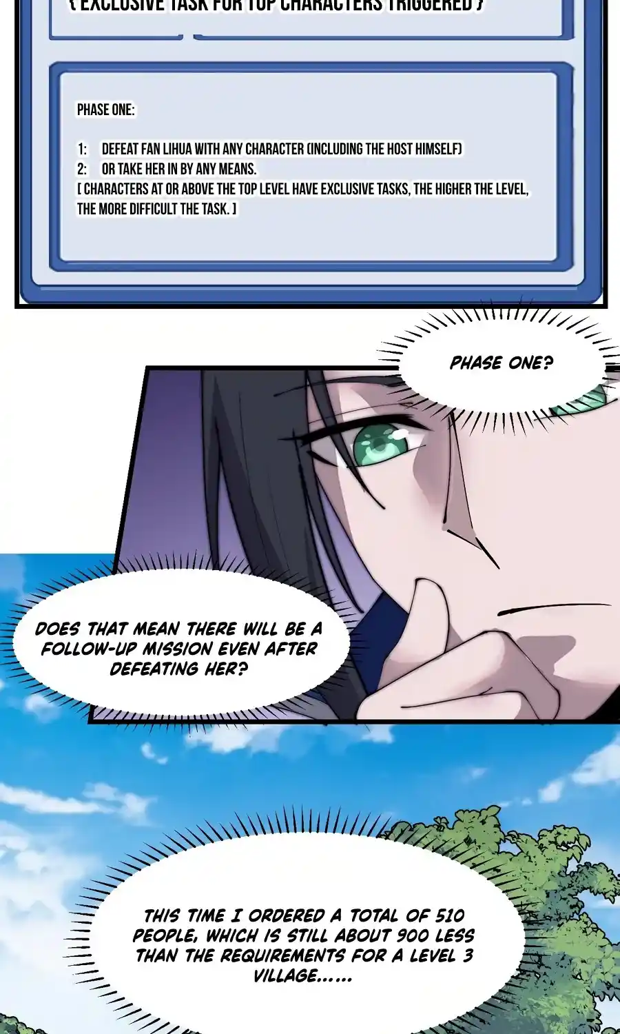 It Starts With A Mountain Chapter 296.1