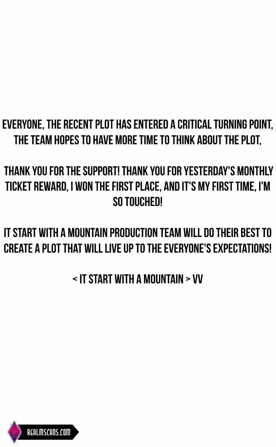 It Starts With A Mountain Chapter 349