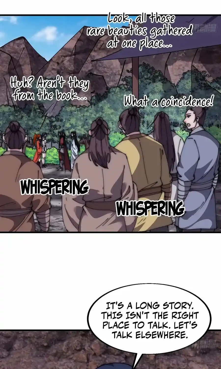 It Starts With A Mountain Chapter 585.1