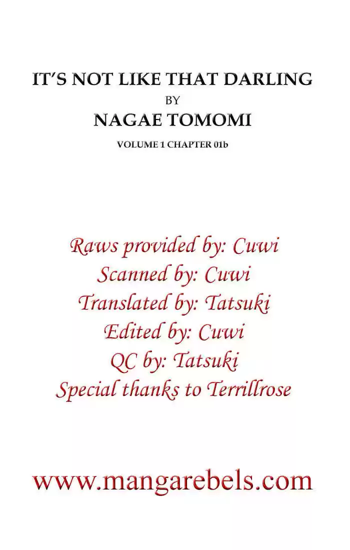 It's Not Like That, Darling 1.2