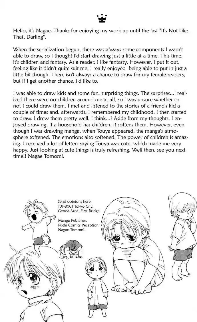 It's Not Like That, Darling 14