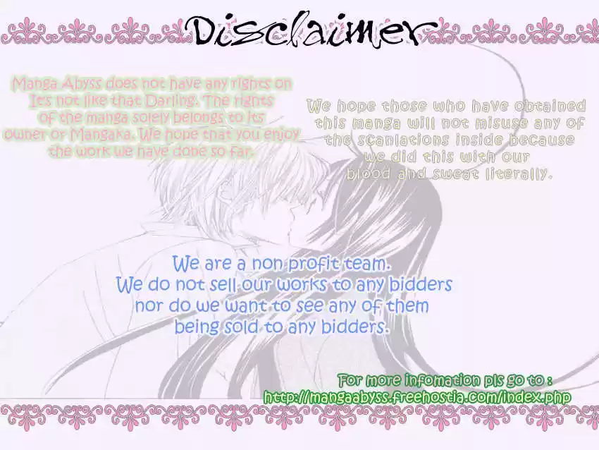 It's Not Like That, Darling 6