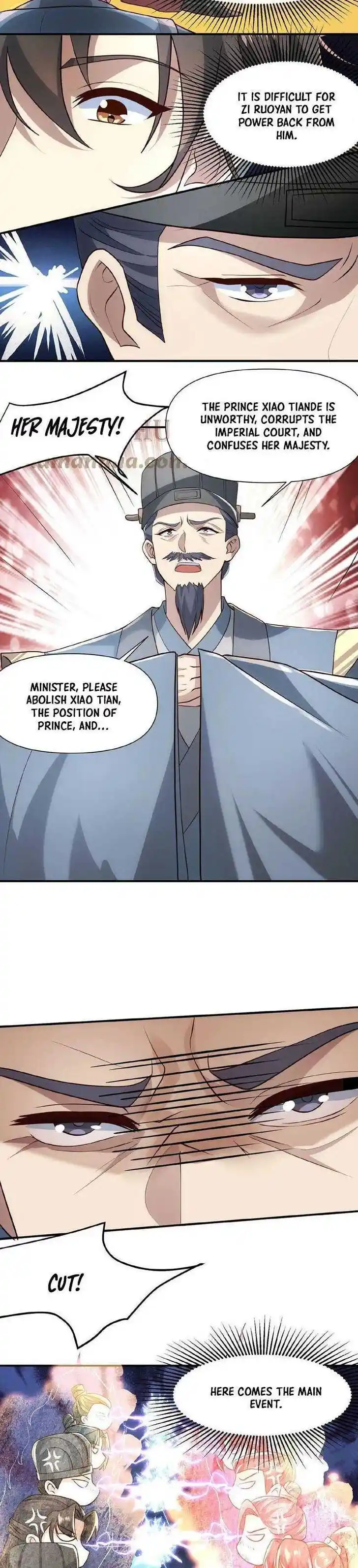 It's Over! The Queen's Soft Rice Husband Is Actually Invincible Ch.038