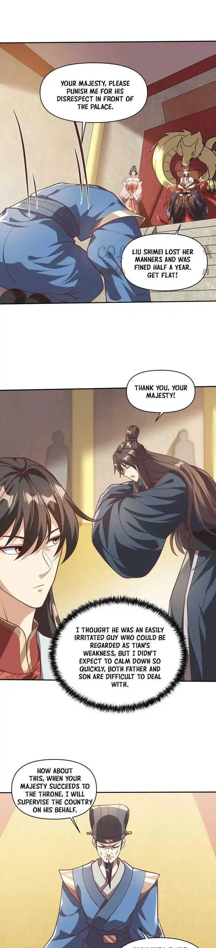 It's Over! The Queen's Soft Rice Husband Is Actually Invincible Ch.040