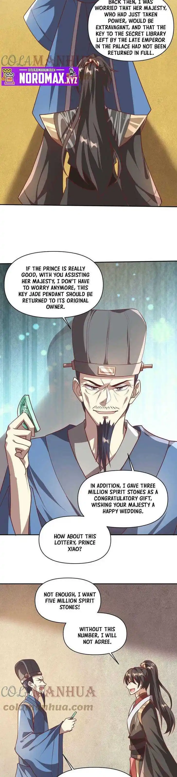 It's Over! The Queen's Soft Rice Husband Is Actually Invincible Ch.040