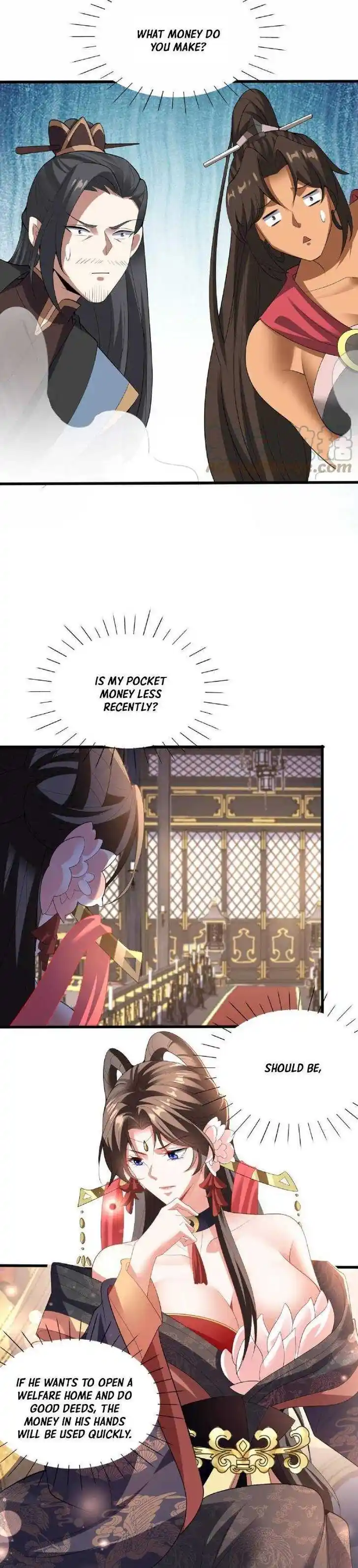 It's Over! The Queen's Soft Rice Husband Is Actually Invincible Ch.076