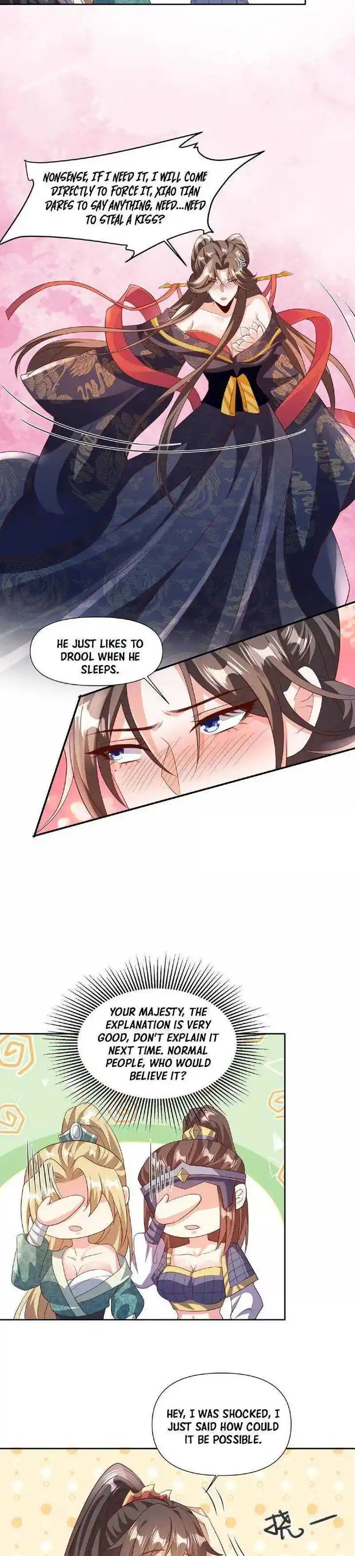 It's Over! The Queen's Soft Rice Husband Is Actually Invincible Ch.080