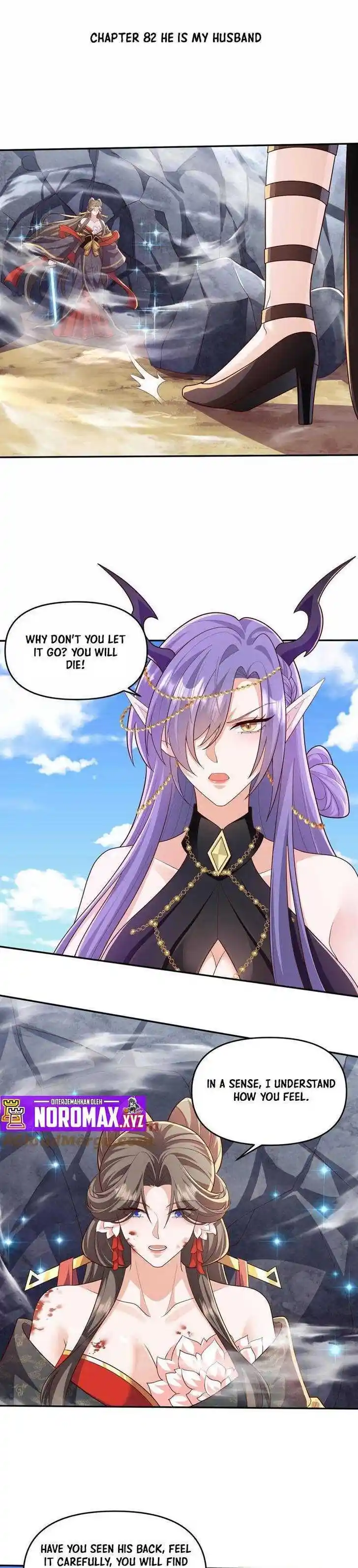 It's Over! The Queen's Soft Rice Husband Is Actually Invincible Ch.082