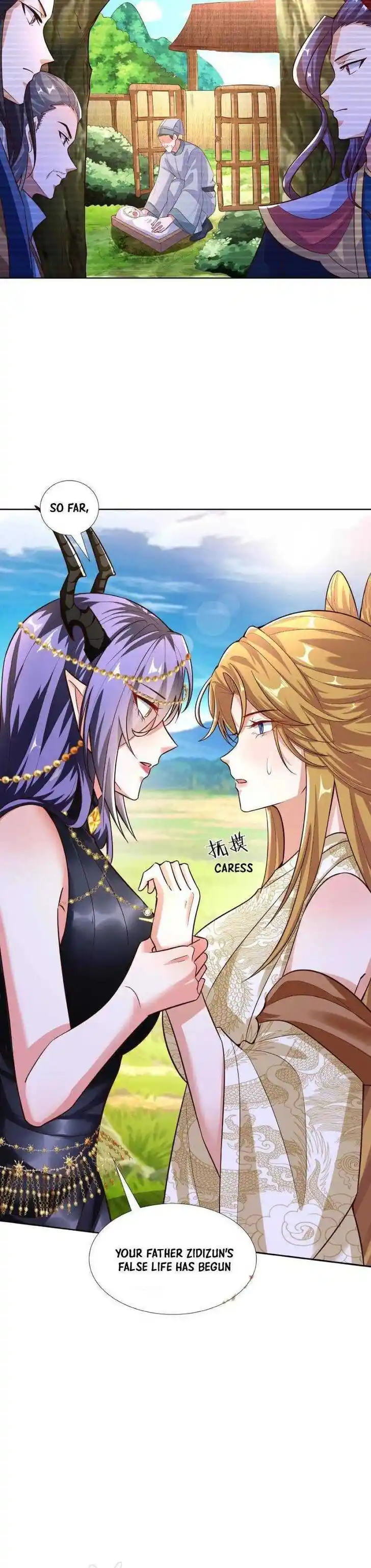 It's Over! The Queen's Soft Rice Husband Is Actually Invincible Ch.090