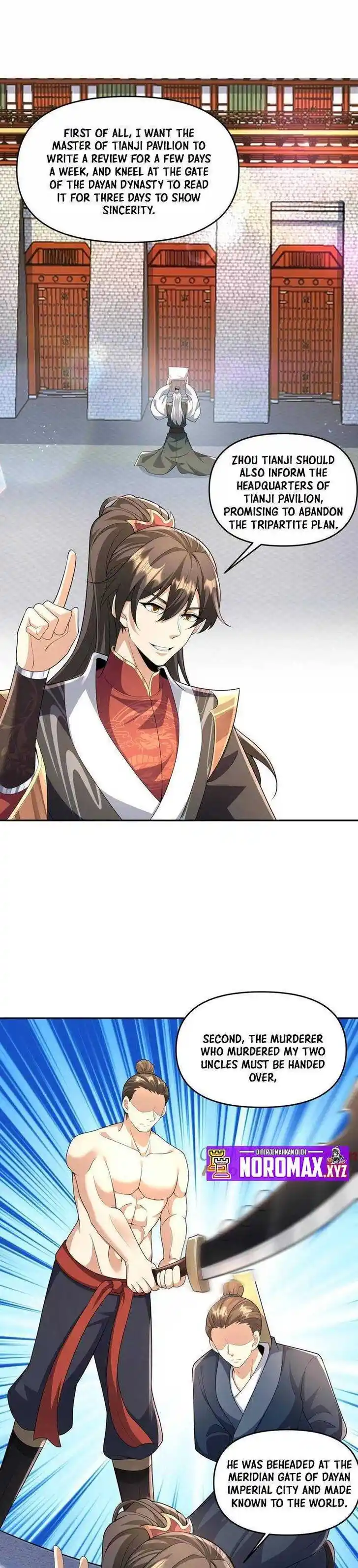 It's Over! The Queen's Soft Rice Husband Is Actually Invincible Ch.095