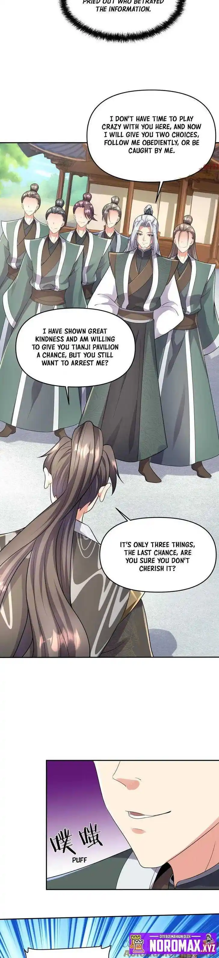 It's Over! The Queen's Soft Rice Husband Is Actually Invincible Ch.095