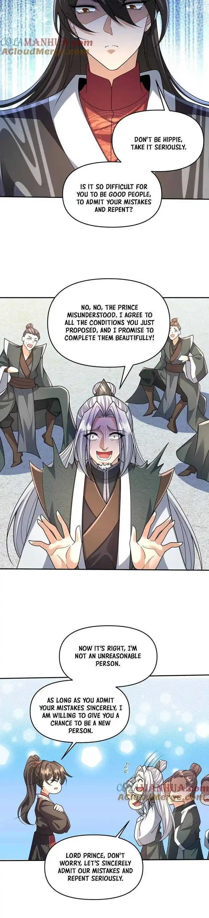 It's Over! The Queen's Soft Rice Husband Is Actually Invincible Ch.095