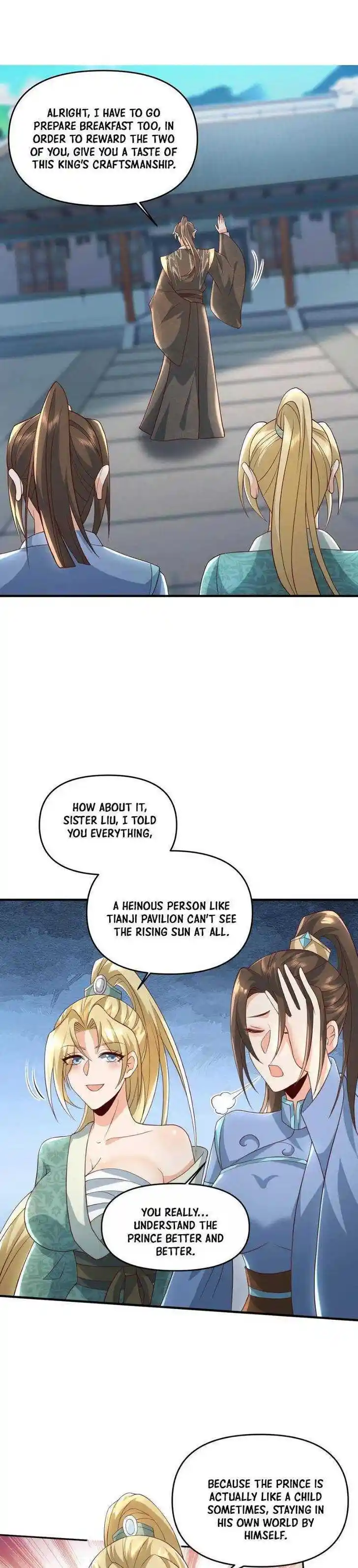 It's Over! The Queen's Soft Rice Husband Is Actually Invincible Ch.097