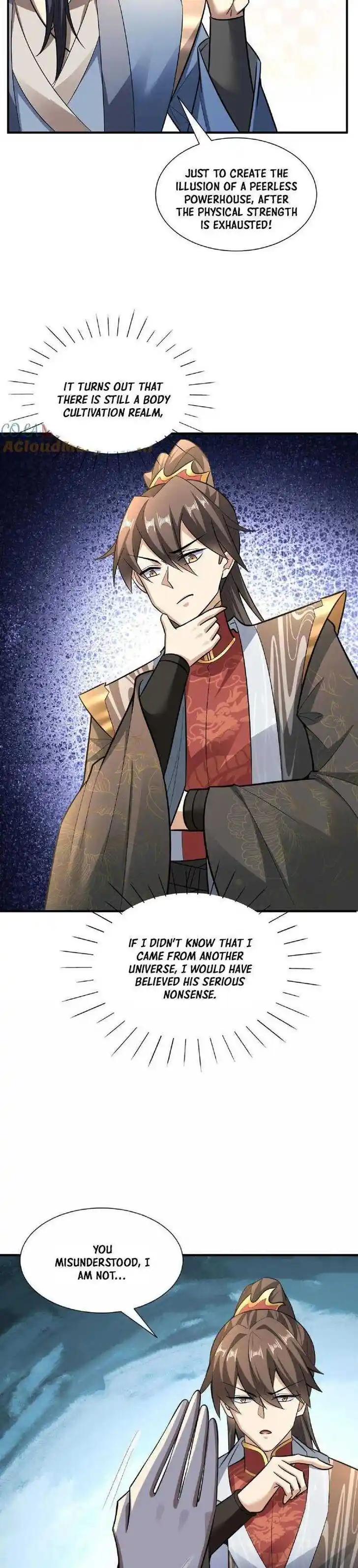 It's Over! The Queen's Soft Rice Husband Is Actually Invincible Ch.105