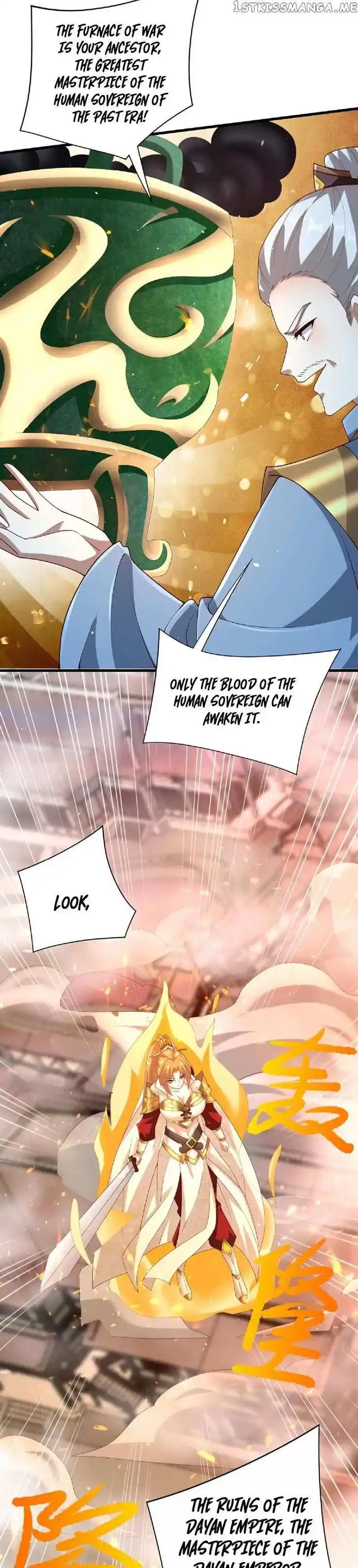 It's Over! The Queen's Soft Rice Husband Is Actually Invincible Ch.123