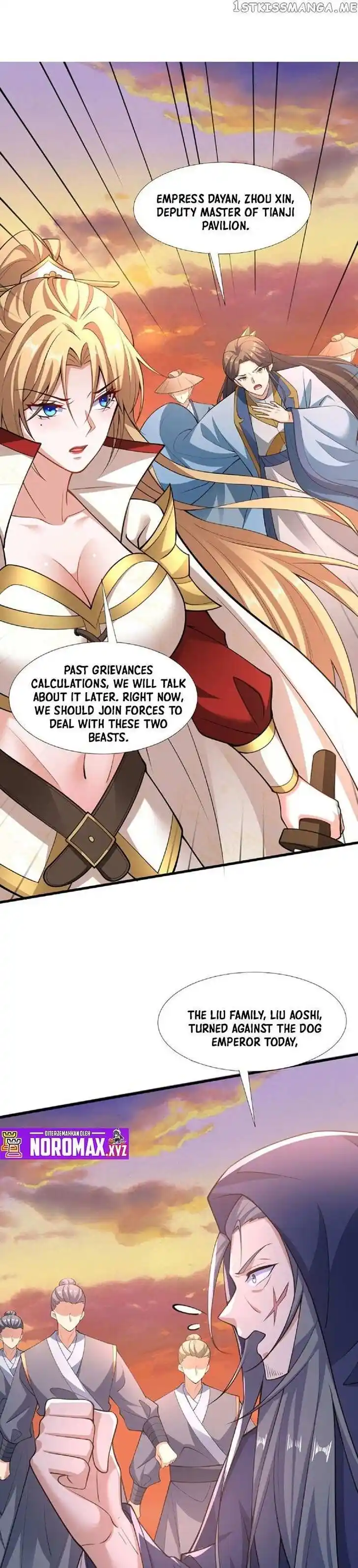 It's Over! The Queen's Soft Rice Husband Is Actually Invincible Ch.124