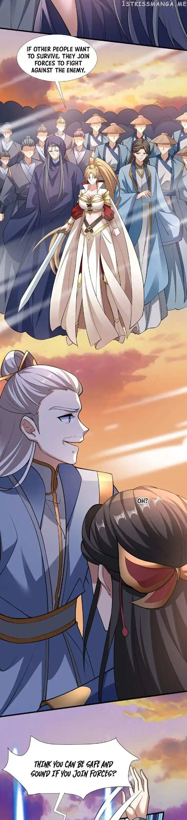 It's Over! The Queen's Soft Rice Husband Is Actually Invincible Ch.124