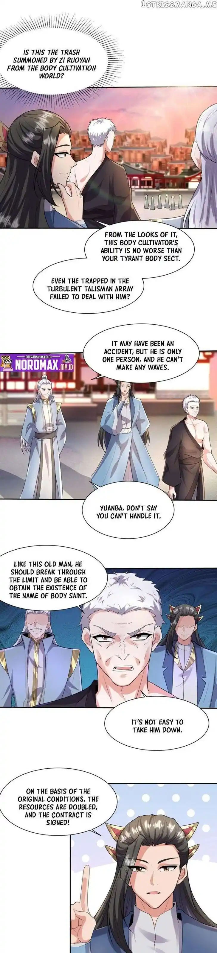 It's Over! The Queen's Soft Rice Husband Is Actually Invincible Ch.128