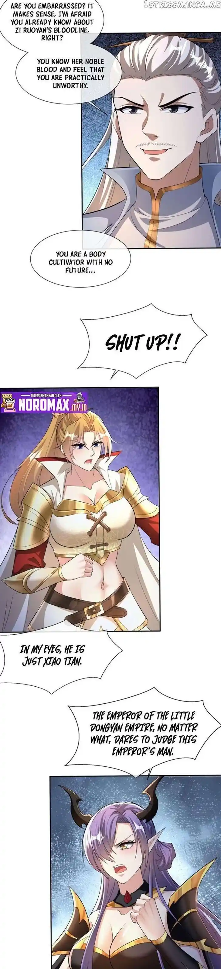 It's Over! The Queen's Soft Rice Husband Is Actually Invincible Ch.128