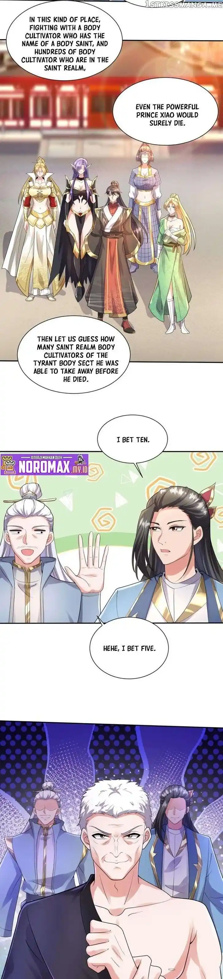 It's Over! The Queen's Soft Rice Husband Is Actually Invincible Ch.128