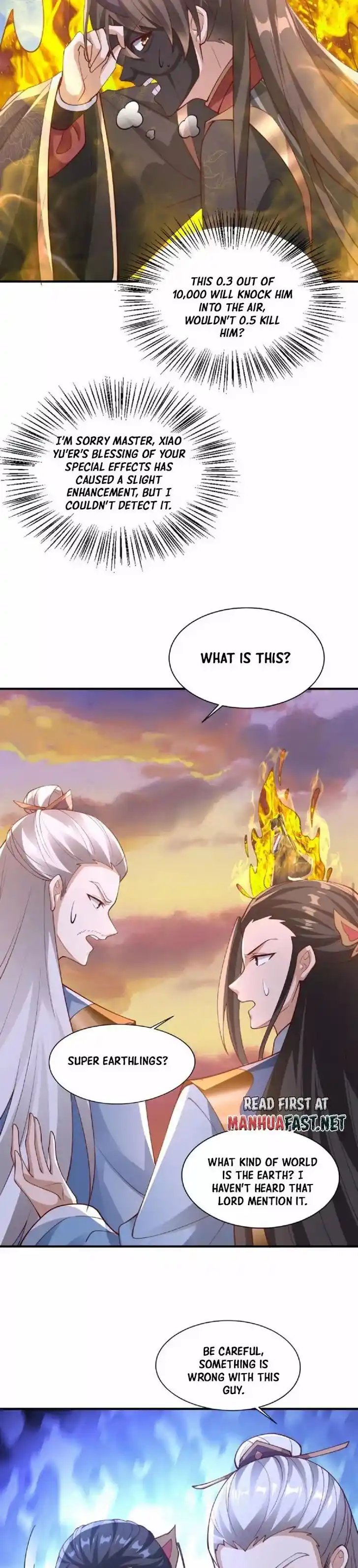 It's Over! The Queen's Soft Rice Husband Is Actually Invincible Ch.129