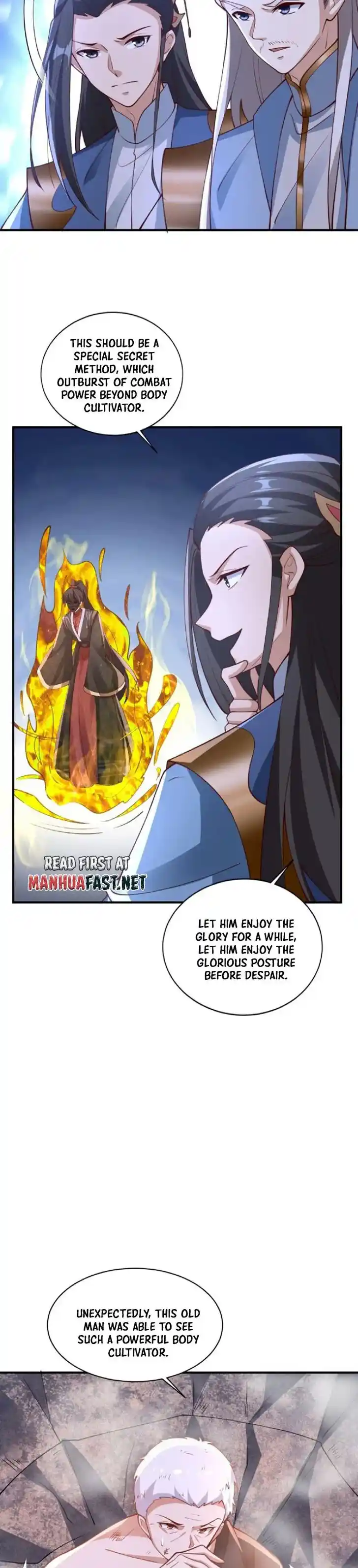 It's Over! The Queen's Soft Rice Husband Is Actually Invincible Ch.129