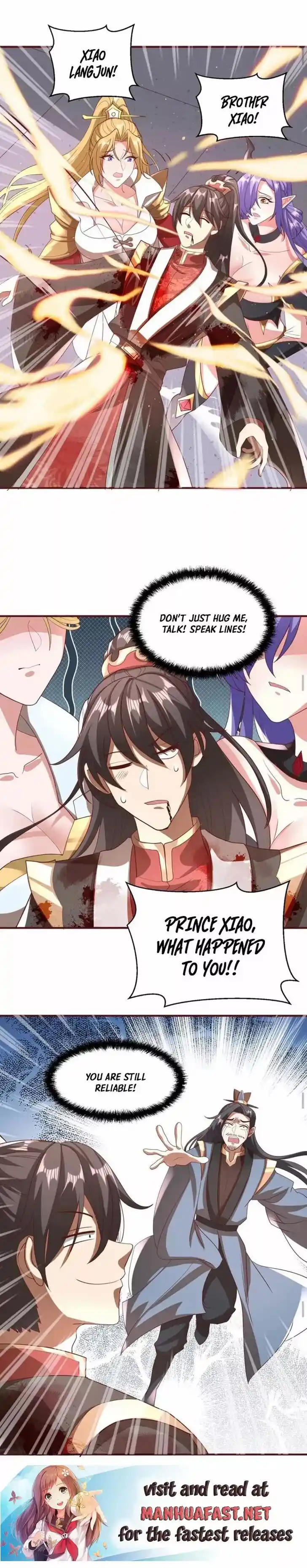 It's Over! The Queen's Soft Rice Husband Is Actually Invincible Ch.131
