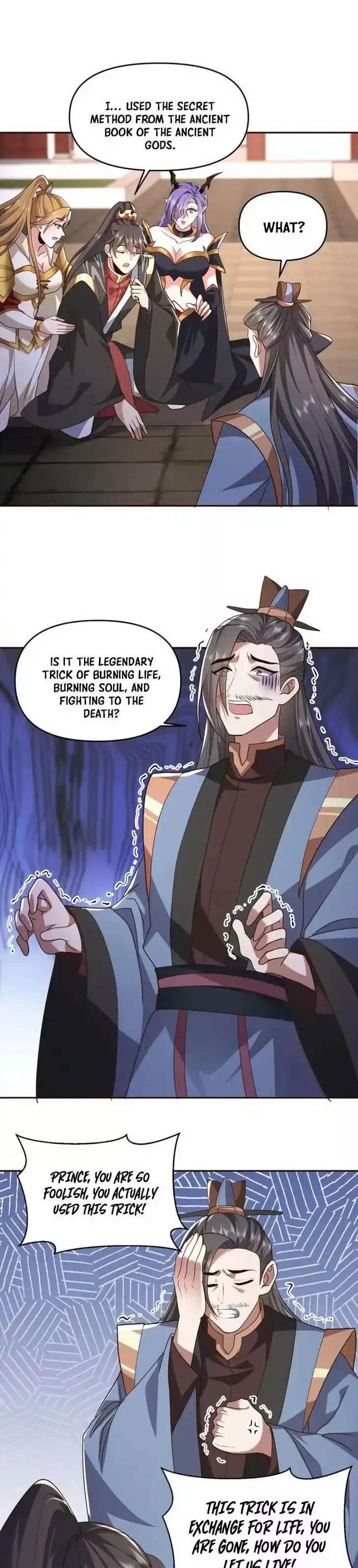 It's Over! The Queen's Soft Rice Husband Is Actually Invincible Ch.132