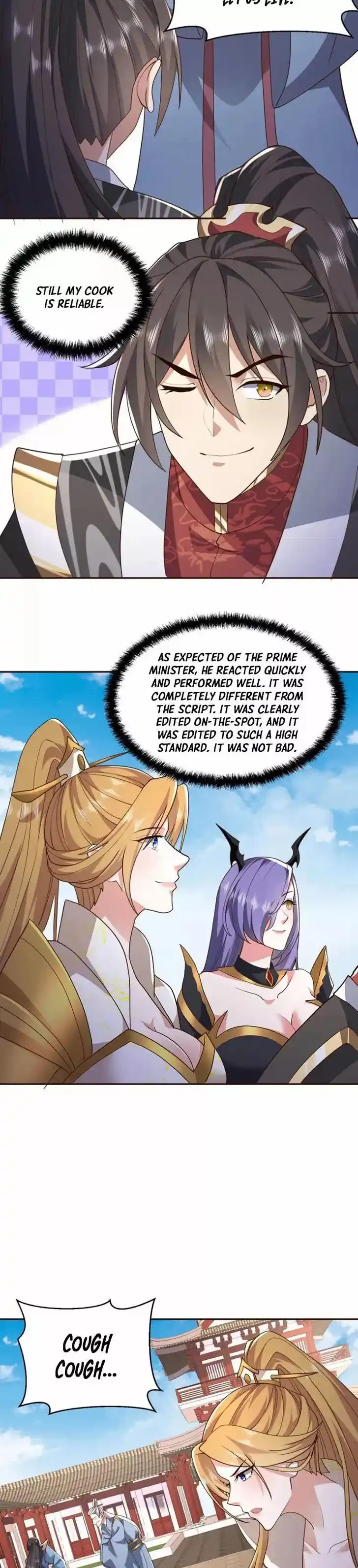 It's Over! The Queen's Soft Rice Husband Is Actually Invincible Ch.132