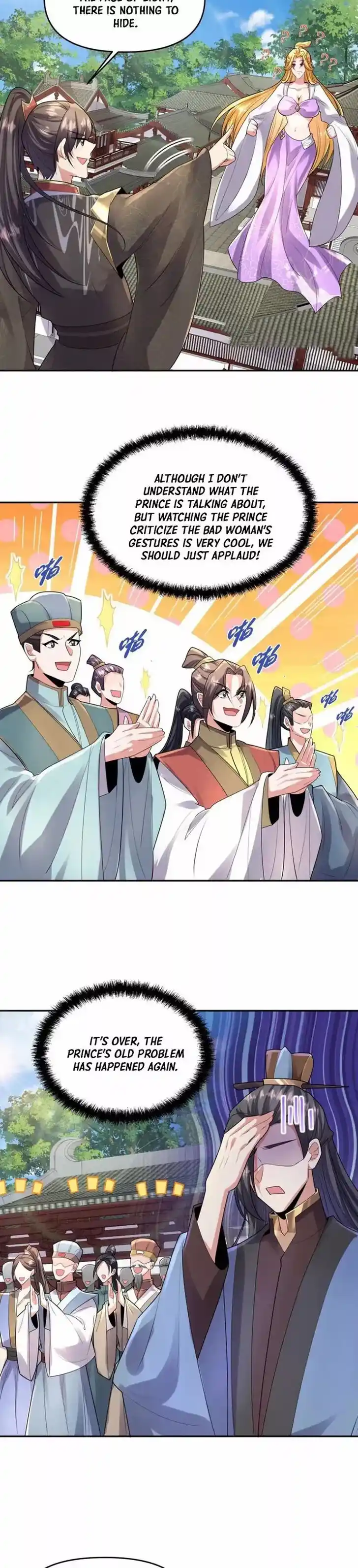 It's Over! The Queen's Soft Rice Husband Is Actually Invincible Ch.133