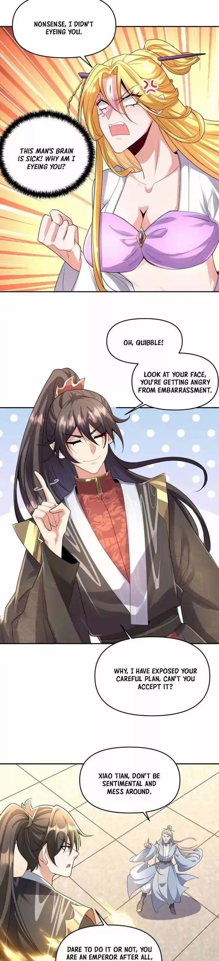 It's Over! The Queen's Soft Rice Husband Is Actually Invincible Ch.133